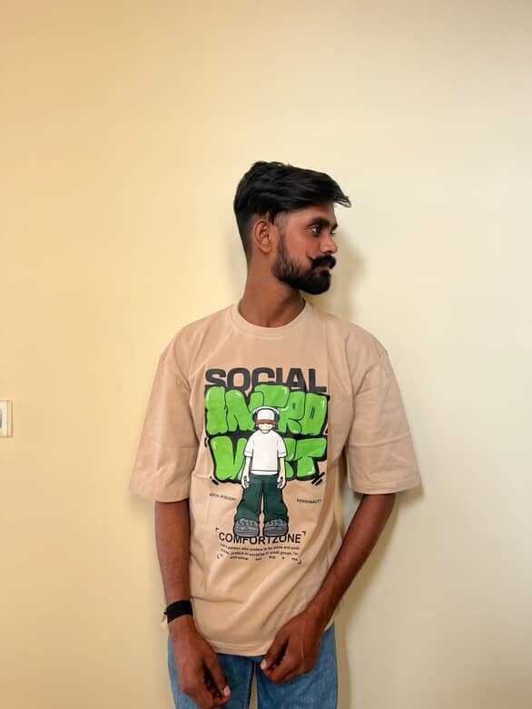 Men Cotton Oversize Tshirts
